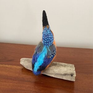 Needle Felt Kingfisher by CeeBeers