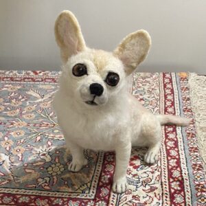 Needle Felt Chihuahua by CeeBeers