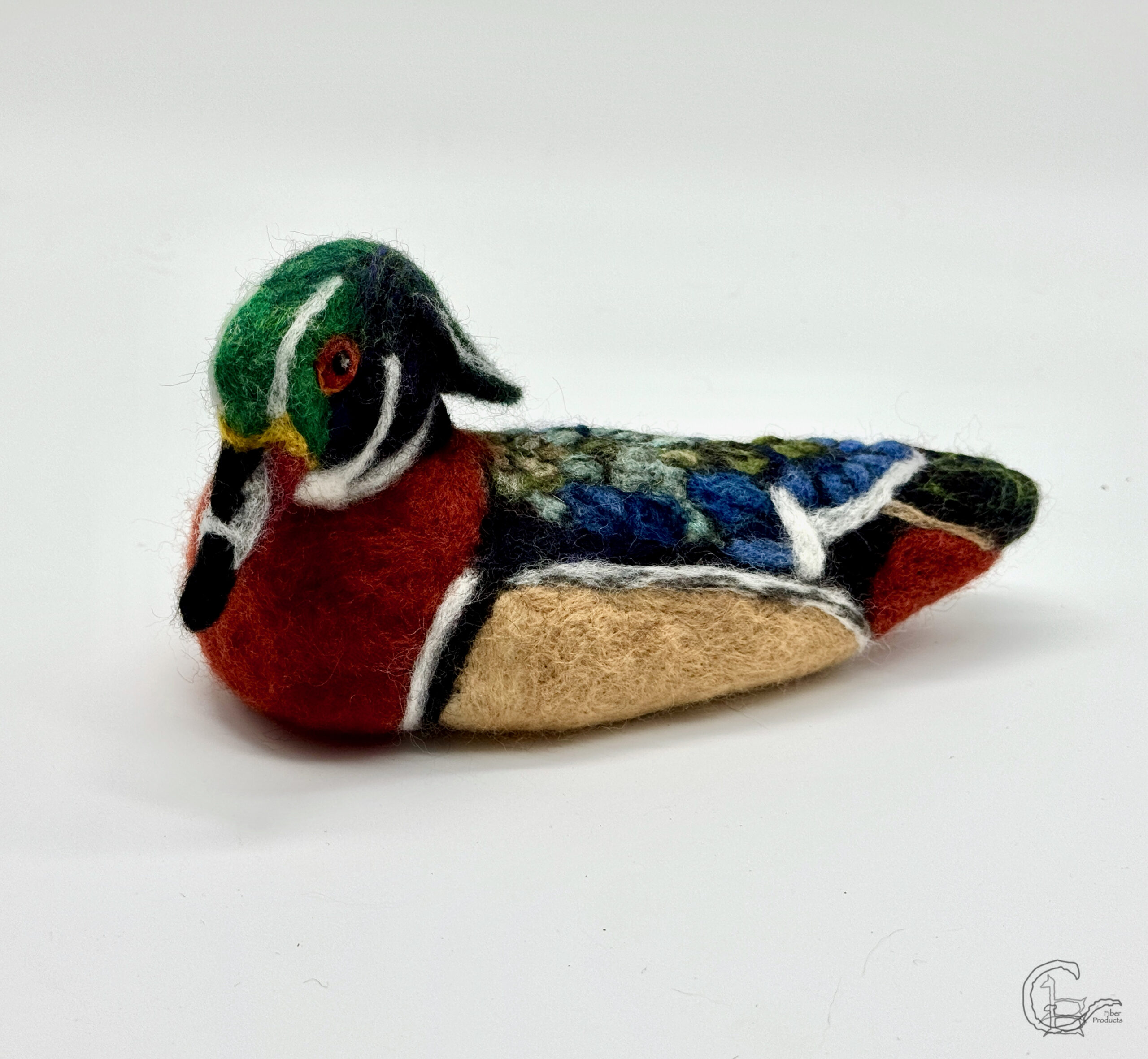 Needle felt Wood Duck